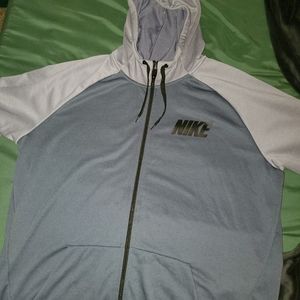 2XLT Nike DriFit hoodie with zipper, Like new!